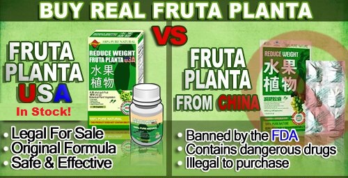 Fruta Planta USA Slimming Capsules Reduce Weight 30 Caps